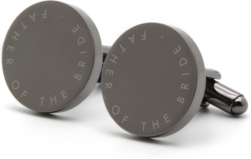 MUUJEE Cufflinks with Engraved Wood Gift Box - Image 2